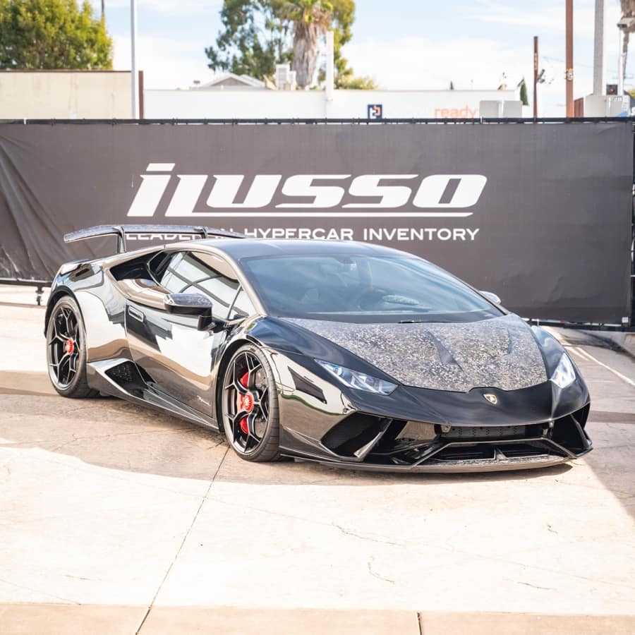 Exotic car recently purchased by iLusso