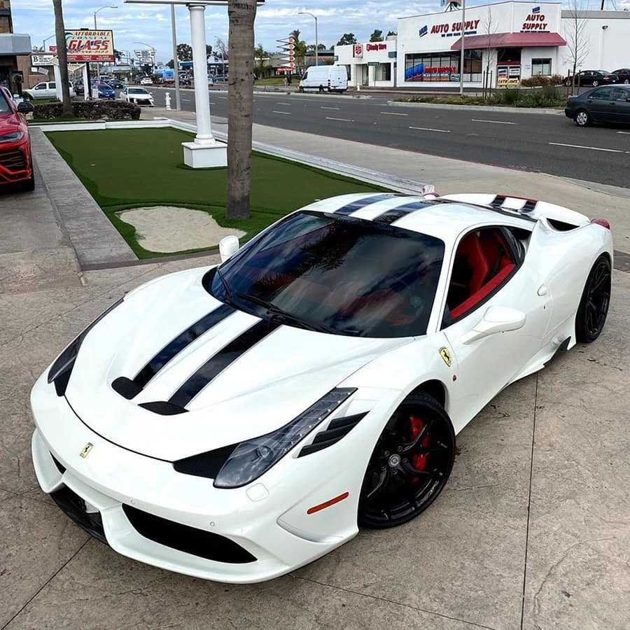 Exotic car recently purchased by iLusso
